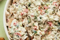 Greek Chicken Salad with Creamy Yogurt Dressing