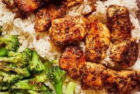 20-Min Skillet Lemon-Herb Chicken Bites