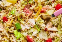 High-Protein Deli Turkey Chopped Salad for One